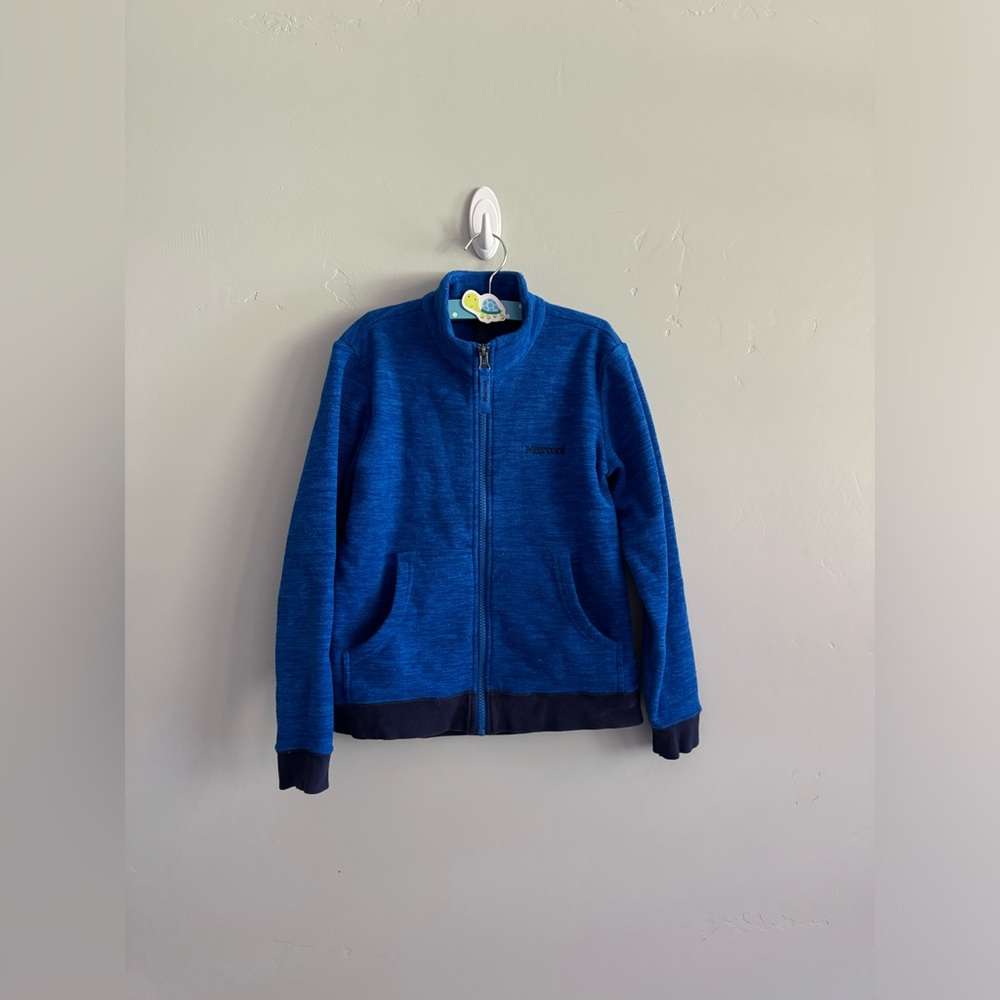 Marmot zipper fleece jacket / boy size M
